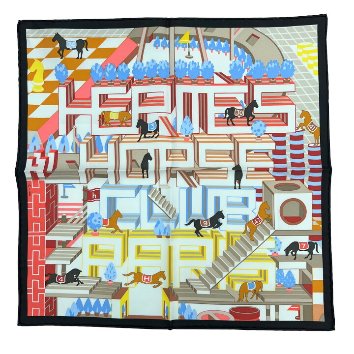 楽天市場】【新品】エルメス HERMES カレ45 ガヴロッシュ 45 