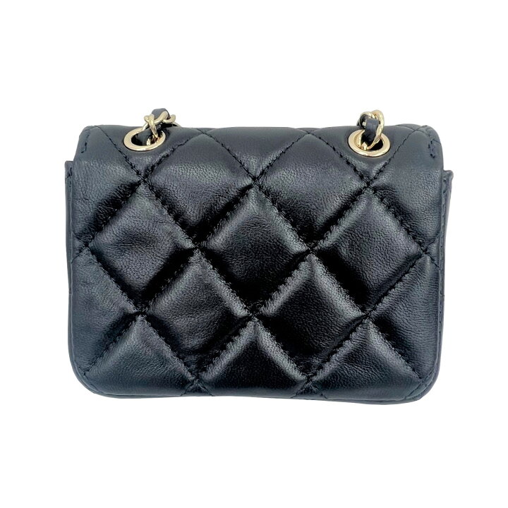 楽天市場】【新品同様】シャネル CHANEL ミニ マトラッセ ベルトバッグ 