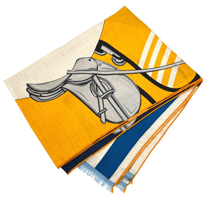 楽天市場】【新品】HERMES エルメス レクタングル 馬着 ストール 2022 