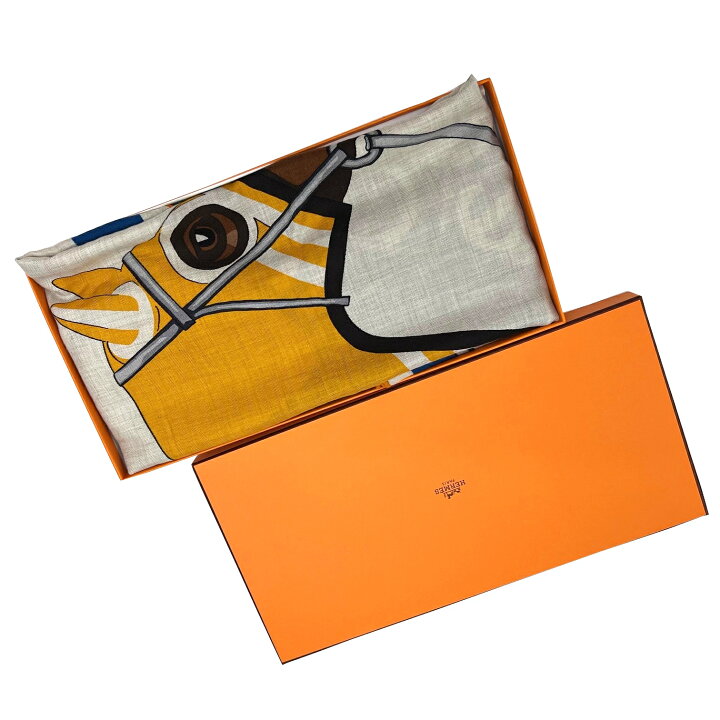 楽天市場】【新品】HERMES エルメス レクタングル 馬着 ストール 2022 