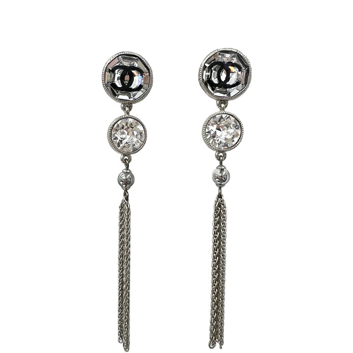 楽天市場】【中古】CHANEL シャネル ピアス A18B ココマーク CCマーク  