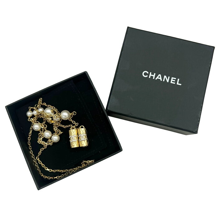 楽天市場】【中古】シャネル CHANEL ココマーク パール ラインストーン 