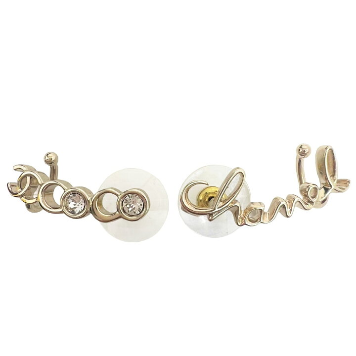 楽天市場】【中古】CHANEL シャネル ココマーク ピアス イヤーカフ 