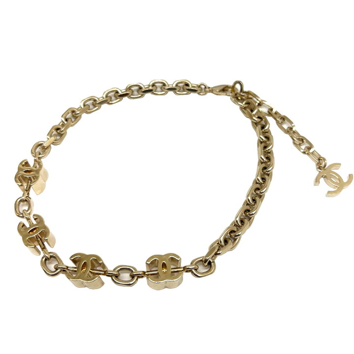楽天市場】【中古】CHANEL シャネル ココマーク チョーカー ネックレス 