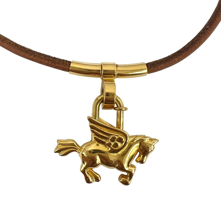 楽天市場】【中古】HERMES エルメス カデナ ペガサス チョーカー  