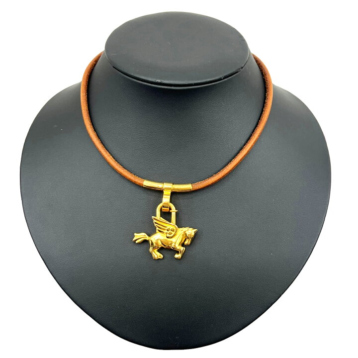 楽天市場】【中古】HERMES エルメス カデナ ペガサス チョーカー  