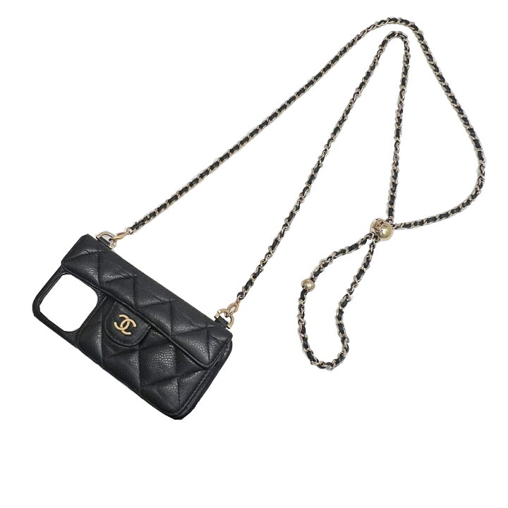 楽天市場】【中古】シャネル CHANEL iPhone ケース 13pro アイフォン  