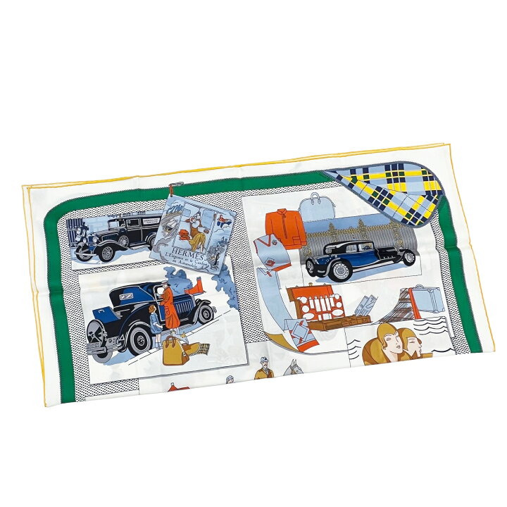 楽天市場】【新品】HERMES エルメス カレ70 自動車の快適 スカーフ  