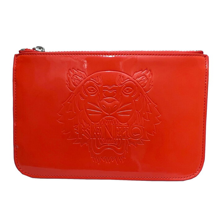 楽天市場】【中古】KENZO ケンゾー タイガー ポーチ クラッチ 