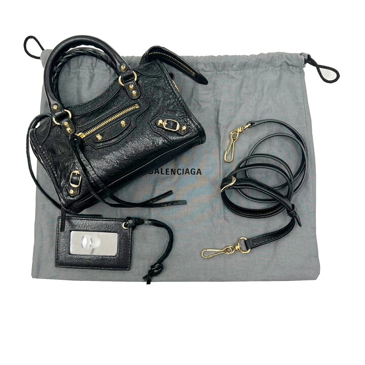 楽天市場】【新品同様】BALENCIAGA バレンシアガ クラシック ナノ 