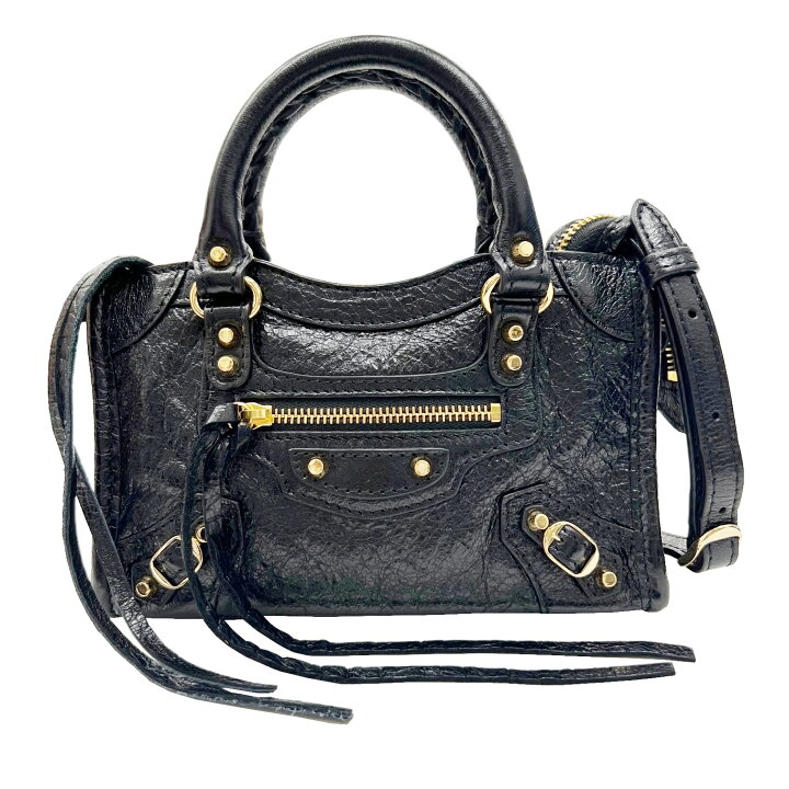 楽天市場】【新品同様】BALENCIAGA バレンシアガ クラシック ナノ 