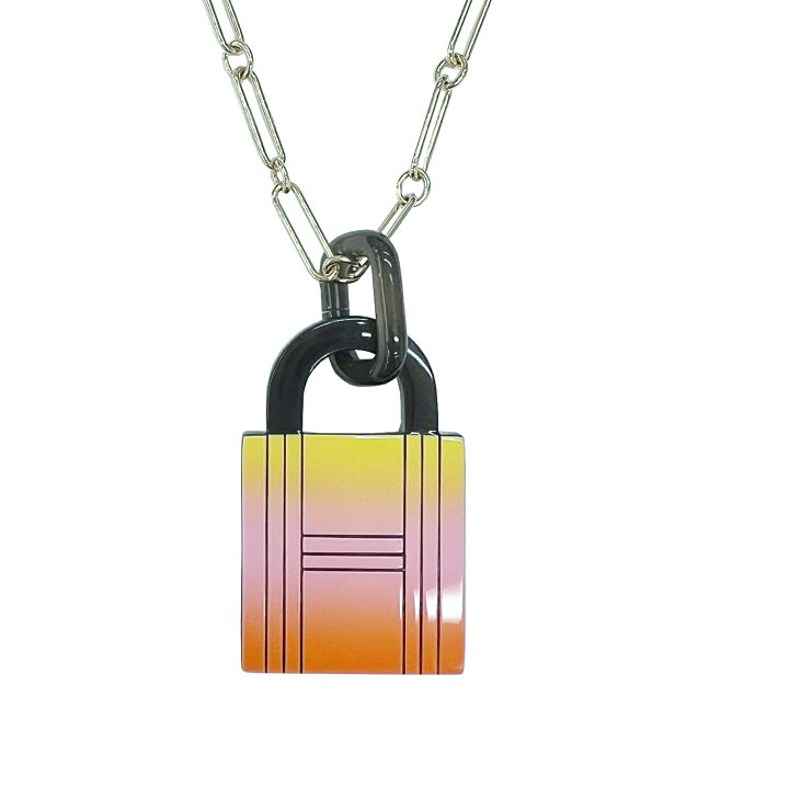 楽天市場】【新品】エルメス HERMES アミュレット パドロック GM 