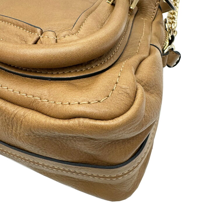 楽天市場】【新品】クロエ Chloe パラティ キャメル レザー 2WAY 