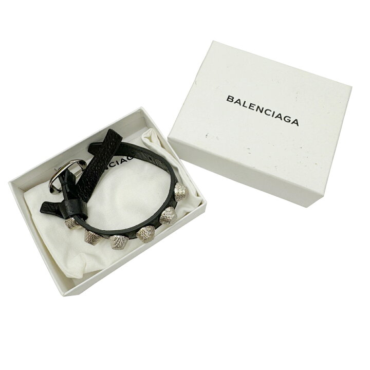楽天市場】【未使用品】バレンシアガ BALENCIAGA スタッズ レザー 
