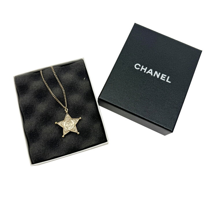 楽天市場】【中古】シャネル CHANEL ココマーク ロゴ スター 星 A14A 