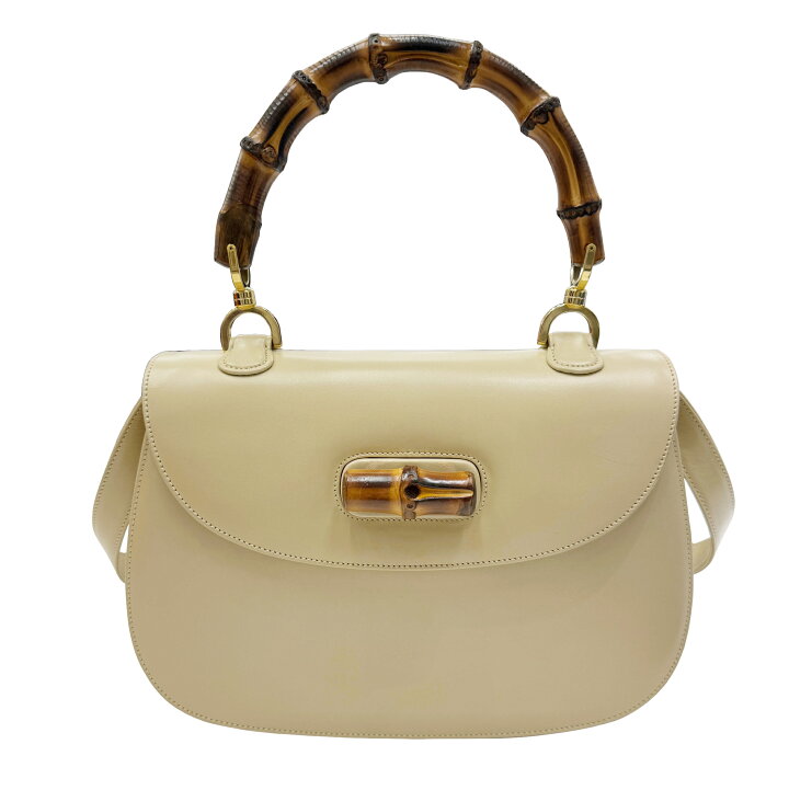 楽天市場】【中古】GUCCI グッチ バンブー 2wayショルダー 