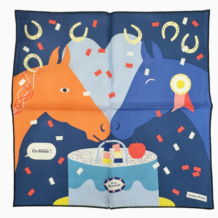 楽天市場】【新品】エルメス HERMES カレ45 ガヴロッシュ 45 ジャスト 