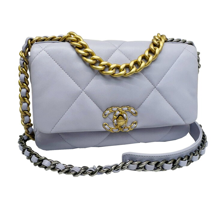楽天市場】【中古】シャネル CHANEL 19 スモール フラップバッグ  