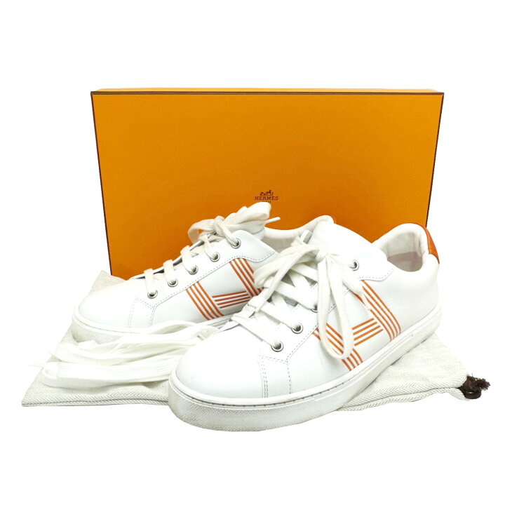 楽天市場】【中古】HERMES エルメス スニーカー アヴァンタージュ 