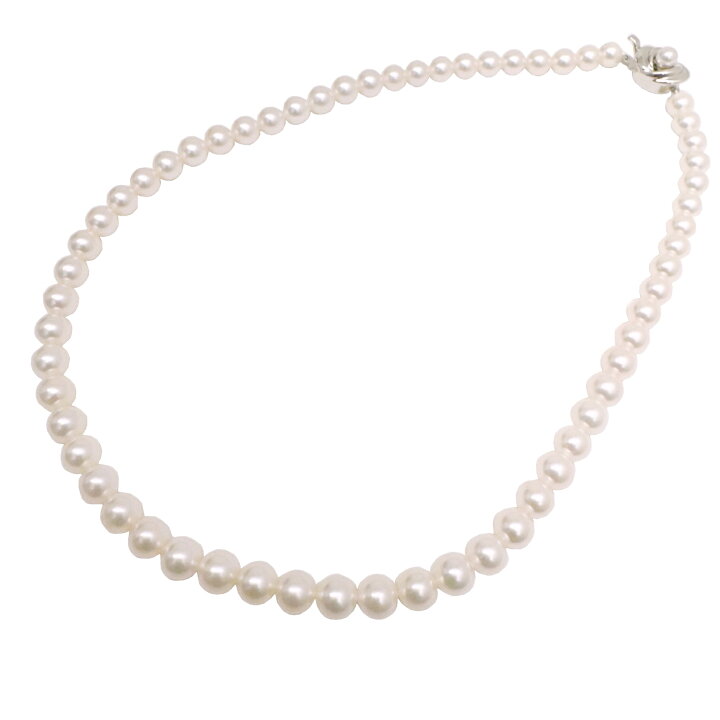 楽天市場】【中古】TASAKI タサキ 田崎 アコヤパール ネックレス 6.5 