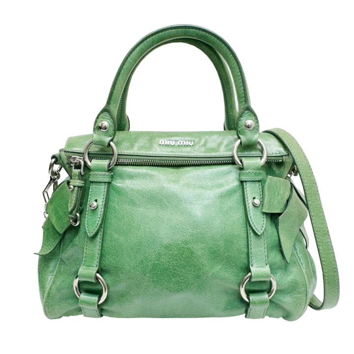楽天市場】【中古】MIU MIU ミュウミュウ 2WAYショルダー ショルダー  