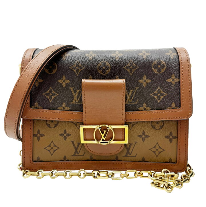 楽天市場】【中古】LOUIS VUITTON ルイ ヴィトン ドーフィーヌMM 