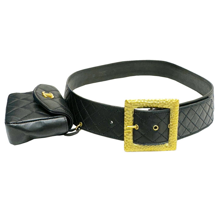 楽天市場】【中古】CHANEL シャネル マトラッセ ベルトバッグ ウエスト 