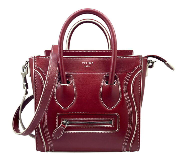 楽天市場】【中古】CELINE セリーヌ ラゲージナノショッパー 