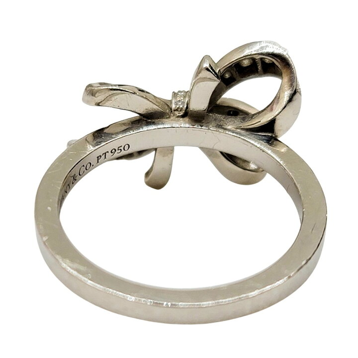 楽天市場】【中古】Tiffany & Co. ティファニー ボウ リボン リング 