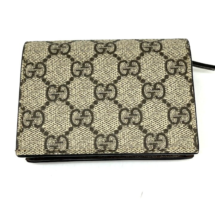 楽天市場】【中古】グッチ GUCCI 二つ折り財布 ハートモチーフ 