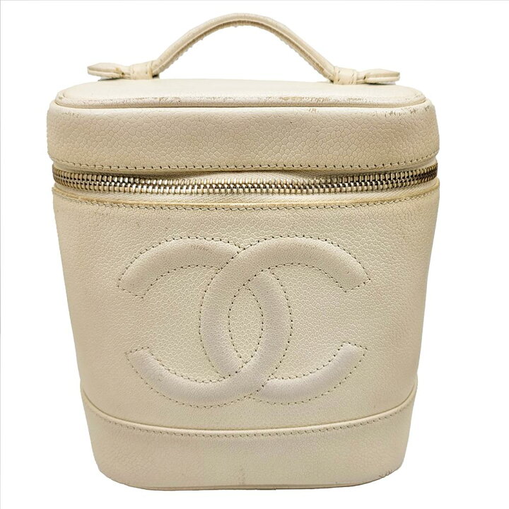 楽天市場】【中古】CHANEL シャネル 縦型バニティ バッグ キャビア 