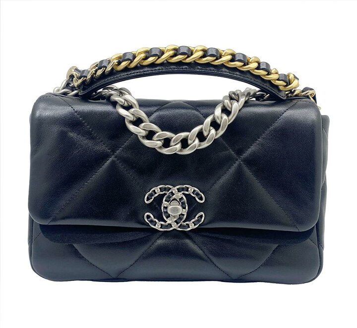 楽天市場】【新品】CHANEL シャネル 19 ハンドバッグ フラップバッグ  