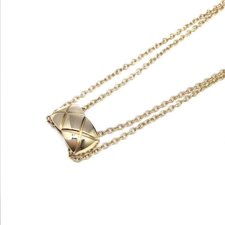 楽天市場】【中古】CHANEL シャネル ココクラッシュ ネックレス K18PG  