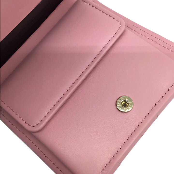 楽天市場】【未使用品】CHANEL シャネル マトラッセ 二つ折り財布  