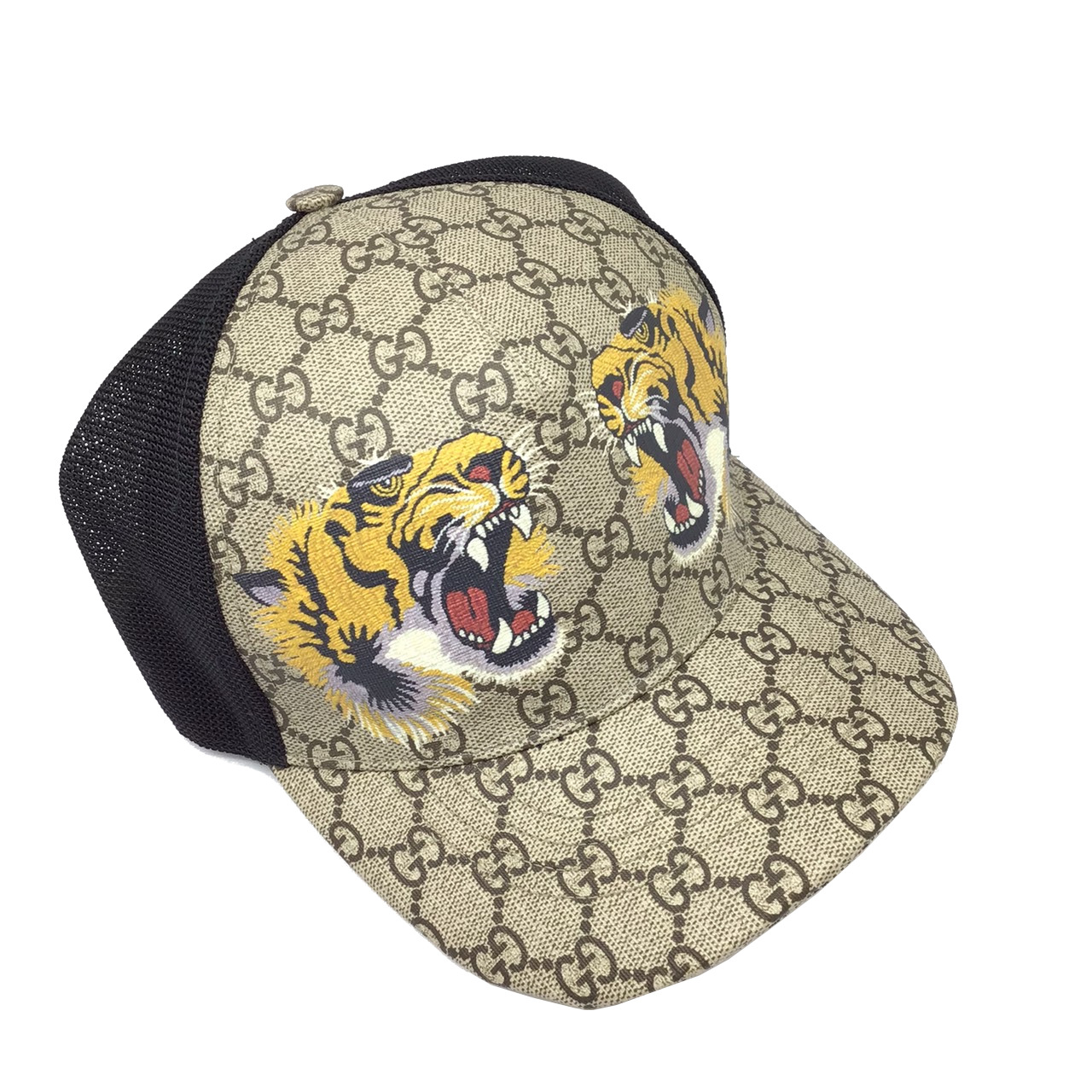 驚きの価格 XL GUCCI GUCCI グッチ タイガープリント タイガー 帽子