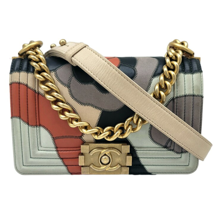 楽天市場】【中古】CHANEL シャネル ボーイシャネル ショルダーバッグ  