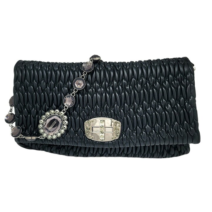 楽天市場】【中古】MIU MIU ミュウミュウ クリスタルビジュー  