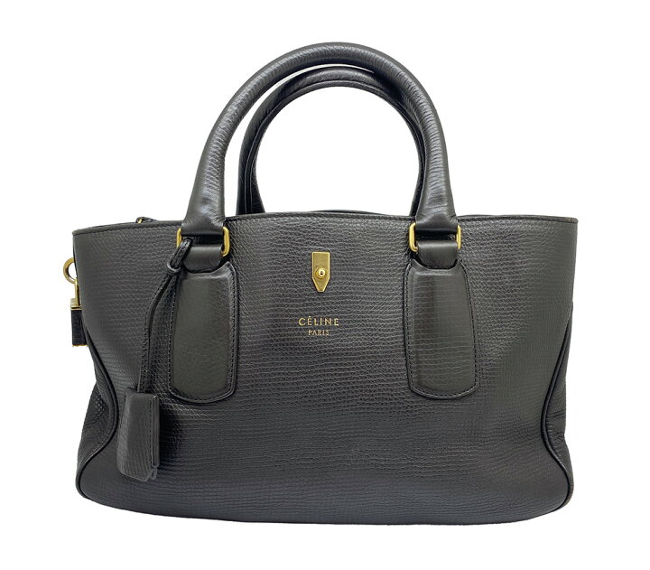 楽天市場】【中古】CELINE セリーヌ バッグ ニューブギーバッグ レザー  