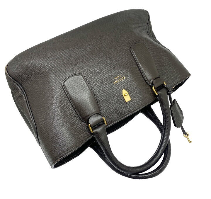 楽天市場】【中古】CELINE セリーヌ バッグ ニューブギーバッグ レザー  