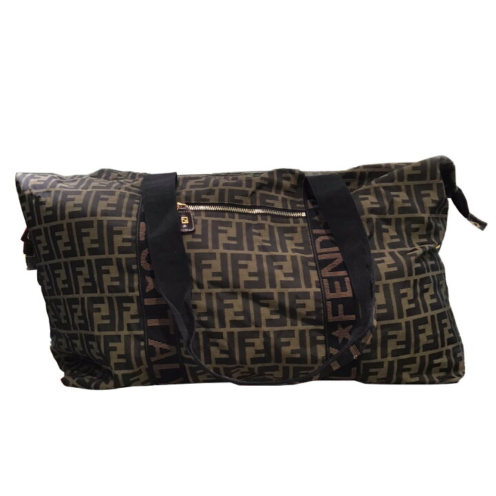 楽天市場】【中古】FENDI フェンディ ズッカ柄 ボストンバッグ 