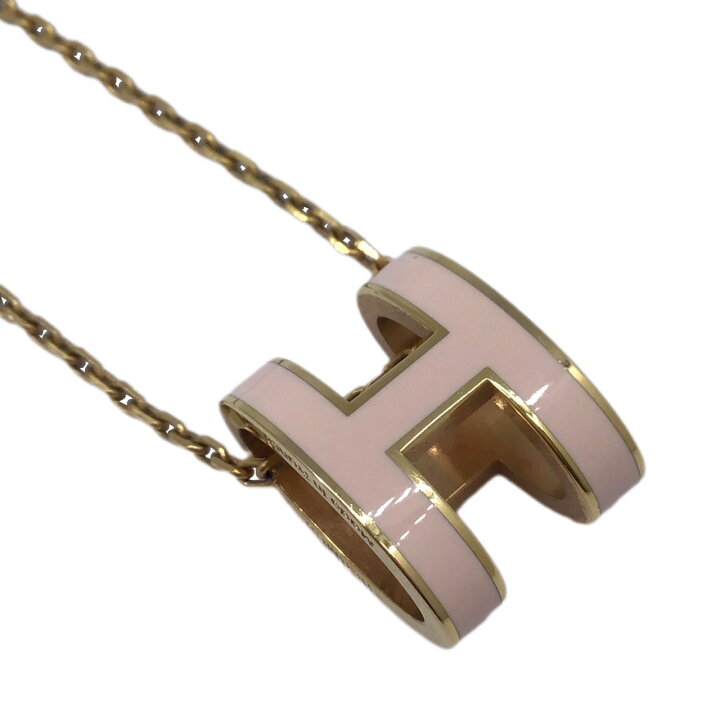 楽天市場】【中古】HERMES エルメス ポップアッシュ ネックレス Hロゴ 