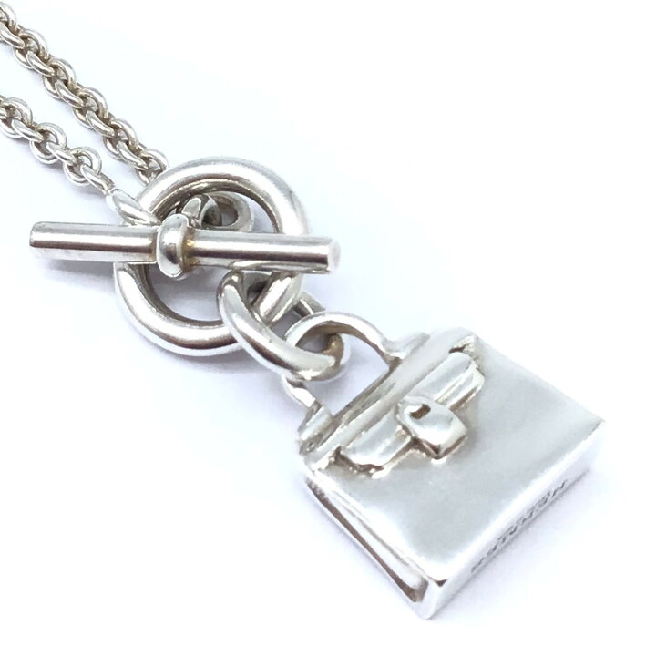 楽天市場】【中古】HERMES エルメス アミュレット ケリーネックレス  