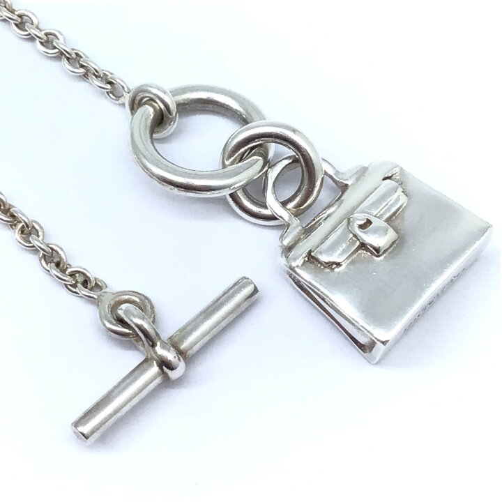 楽天市場】【中古】HERMES エルメス アミュレット ケリーネックレス 