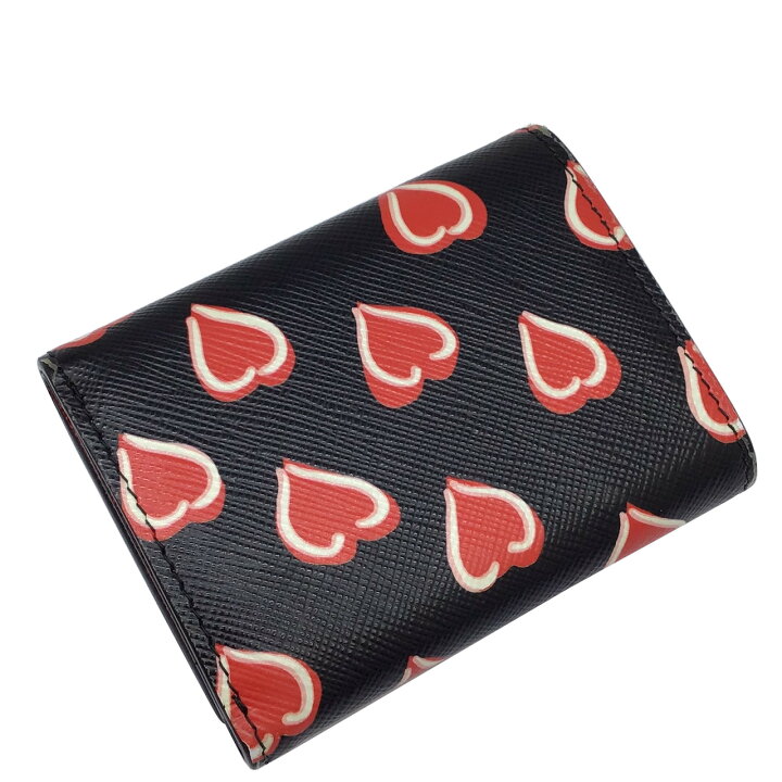 楽天市場】【中古】PRADA プラダ 3つ折り財布 1MH021 サフィアーノ 