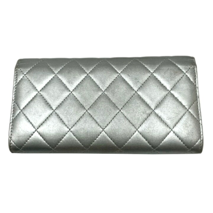 楽天市場】【中古】CHANEL シャネル マトラッセ ロングフラップ 