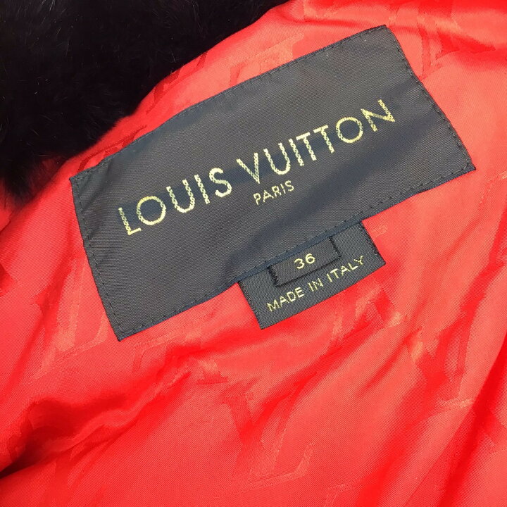楽天市場】【中古】LOUIS VUITTON ルイ ヴィトン ダウンジャケット LV 