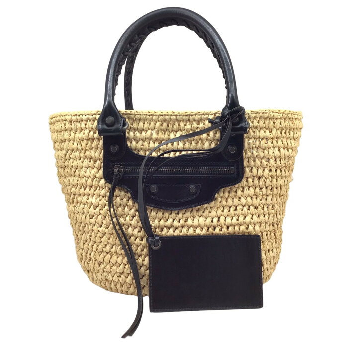 楽天市場】【中古】BALENCIAGA バレンシアガパニエXS 466498 トート 