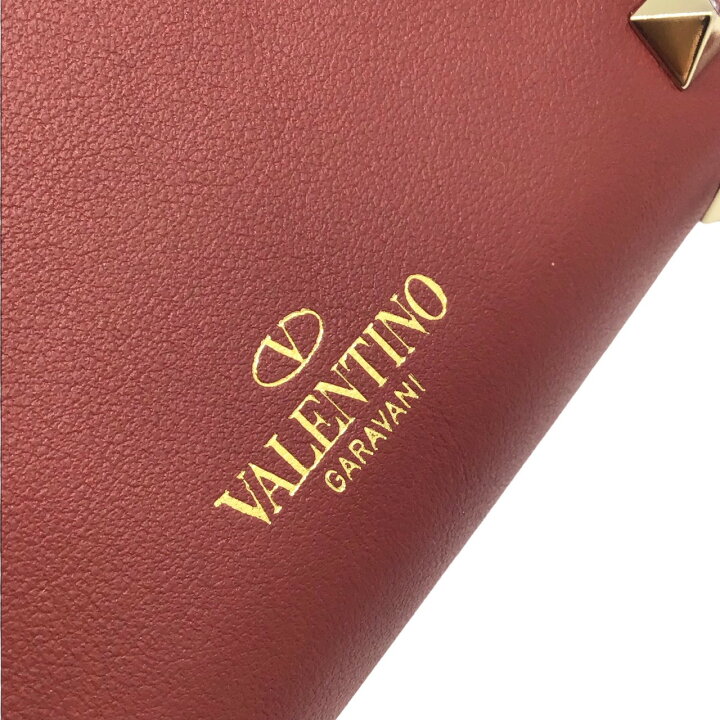 楽天市場】【新品同様】ヴァレンティノ VALENTINO 二つ折り財布 ロック  