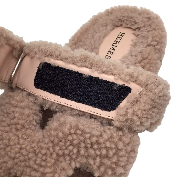 楽天市場】【中古】HERMES エルメス シプレ サンダル シープスキン 