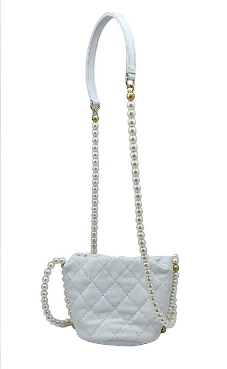 楽天市場】【未使用品】CHANEL シャネル パールチェーン ミニ  